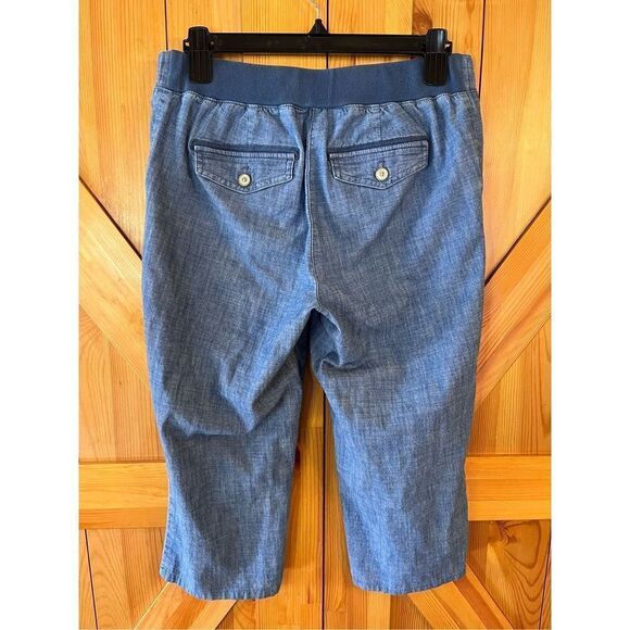Talbots Blue Jean Capri size 4 (2580)￼ - Picture 3 of 5